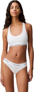 Женские современные трусики-бикини Calvin Klein из хлопка и стретч-хлопка, White