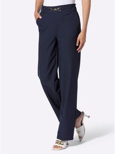 Брюки-карго темно-синего цвета Heine