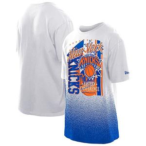 Мужская белая футболка new york knicks injection sport classics New Era