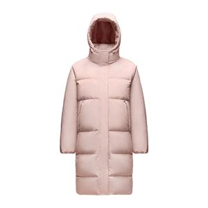 ANTA Женский пуховик в пастельно-розовом цвете, Morandi Pink