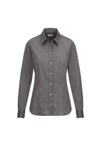 Блузка-рубашка черная роза Seidensticker, цвет Grau (0033)