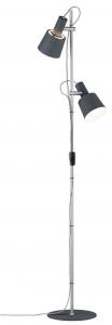 Торшер Paulmann, 30x152 см, хром/темно-серый