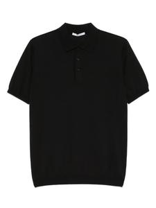 Рубашка поло тонкой вязки Kangra, черный