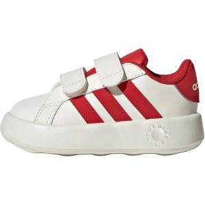 BREAKNET низкие детские ботинки для малышей Adidas, белый/красный