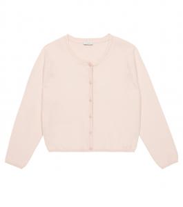 Хлопковый трикотажный кардиган Il Gufo, Baby Pink