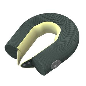 Массажная подушка для шеи, поясницы и спины U-образная с защитой шейного отдела, полностью автоматическая для домашнего использования Hezheng