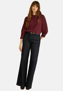 Блуза Love & Roses Blouse, Burgundy Red/Red