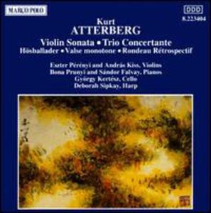 CD диск Atterberg: Son Vn/Con Trio