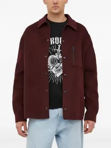 Свитер с узором The Kooples, черный