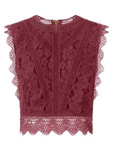 Топ APART, темно-красный