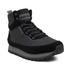 Кожаные высокие туфли Snowjog01 Napapijri, черный