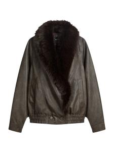 Демисезонная куртка Bershka, Brown