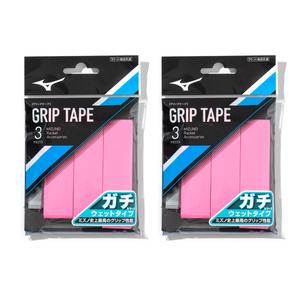 Лента для рукоятки ракетки для бадминтона из полиуретана для соревнований и тренировок утолщенная Mizuno, розовый