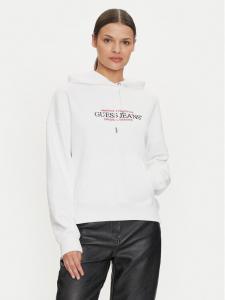 Свитшот regular fit W4YQ15 KC811 Guess Jeans, белый