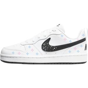 Nike Кроссовки для скейтбординга Court Borough Blue Pink Star Universe Abсорбирующие низкие для детей и подростков Pink Blue