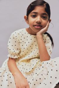 Блузка с баской H&M, мультиколор