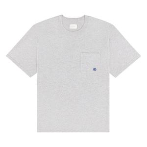 Футболка Aimé Leon Dore Monogram Pocket Tee, Silver Mix