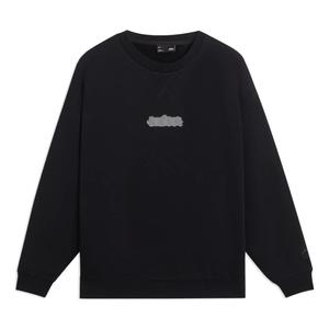 Спортивная толстовка Li-Ning Small Graphic Sweatshirt 'Black' AWDSB51-3, черный