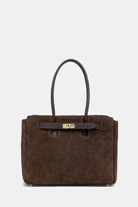 Замшевая сумочка Answear.Lab, коричневый