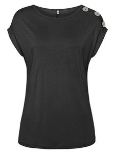 Рубашка с короткими рукавами черного цвета Buffalo