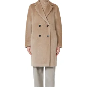 Пальто женское Coffee Lapel Moderate 'S MAX MARA, coffee