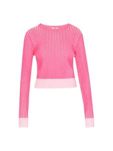 MyMo Женский свитер цвета фуксии и розы