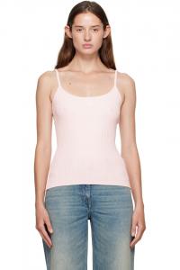 Courrèges Вязаный топ розового издания