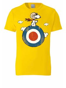Футболка Peanuts - Снупи в желтом цвете Logoshirt