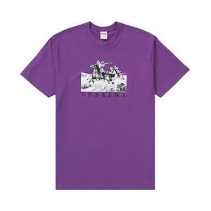 Футболка Supreme Riders Tee Purple, фиолетовый