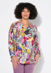 Блуза Angel of Style HERZEN-MUSTER LANGARM, Multicolour/Multi-Coloured