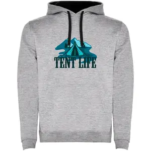Худи Kruskis Tent Life, серый