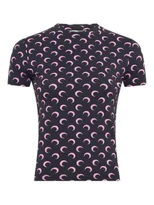 Футболка с принтом Moon Marine Serre, черный