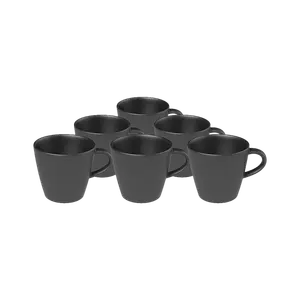Производство чашек для эспрессо Villeroy & Boch, черный