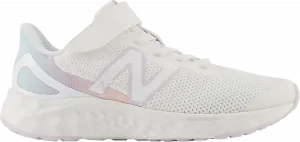Кроссовки Fresh Foam Arishi v4 Bungee Lace Top Strap Little Kid Wide 'White Taro', белый