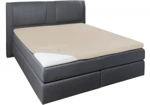 Простыня Primera " Простыня из тонкого джерси с эластаном для матрасов-топперов", подходит для матрасов-топперов и кроватей с пружинными матрасами 180-200х200-220 см, 1 шт., цвет düne