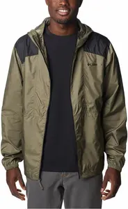 Columbia мужская ветровка Flashback, Stone Green/Black