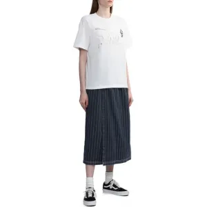 Carhartt WIP SS24 Джинсовая длинная юбка Women's Black