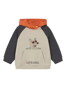 Спортивный костюм с графичным принтом Mayoral, серый