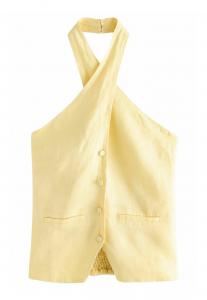 Топ Blouse Next, желтый