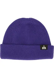 SOS вязаная шапка "Рогла" (1 шт.), уютная и комфортная в ношении, фиолетовый