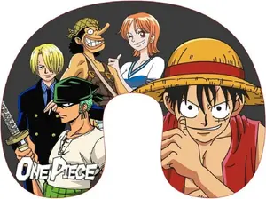 Подушка для путешествий One Piece Team, подушка для шеи Aymax