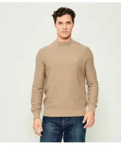 Свитер anion_s Regular fit Boss Orange, бежевый