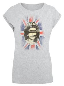 Рубашка F4NT4STIC Sex Pistols God Save The Queen, светло-серый