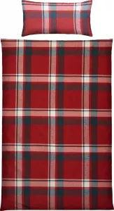 Постельное белье красное 1x 135x200 см + 1x 40x80 см Erwin Müller