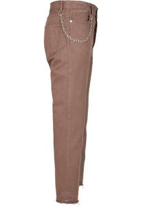 Джинсы свободного кроя 2Y Studios, коричневые