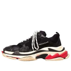 Кроссовки triple s sneakers 'black double foam and mesh' Balenciaga, черный