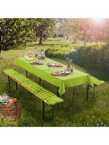 Redbest  Скатерть для пивного стола в стиле Сиэтла, яблочно-зеленого цвета