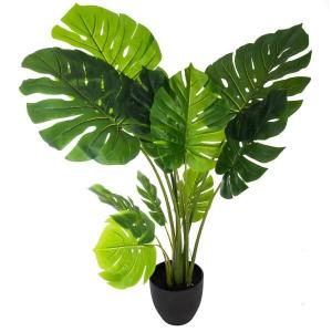 Декоративное растение Atmosphera Créateur d'intérieur Philodendron monstera, черный