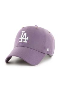 Хлопковая бейсболка 47 бренда MLB Los Angeles Dodgers 47 Brand, фиолетовый
