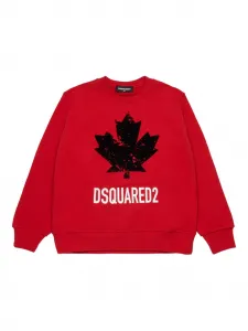 Толстовка из джерси DSQUARED2 KIDS, красный